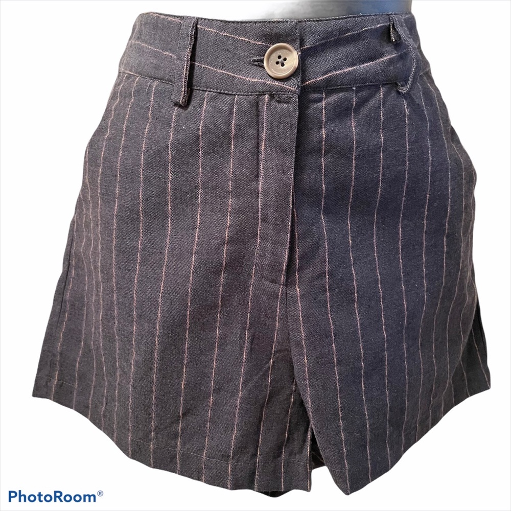 Pinstripe Shorts